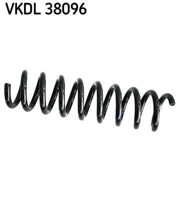Ressort de suspension (Ressort hélicoïdal) SKF ref. VKDL 38096